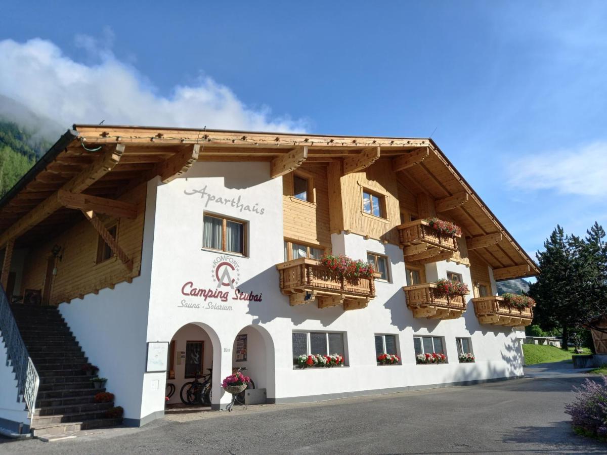 Aparthaus Camping Stubai Apartment Neustift im Stubaital Luaran gambar